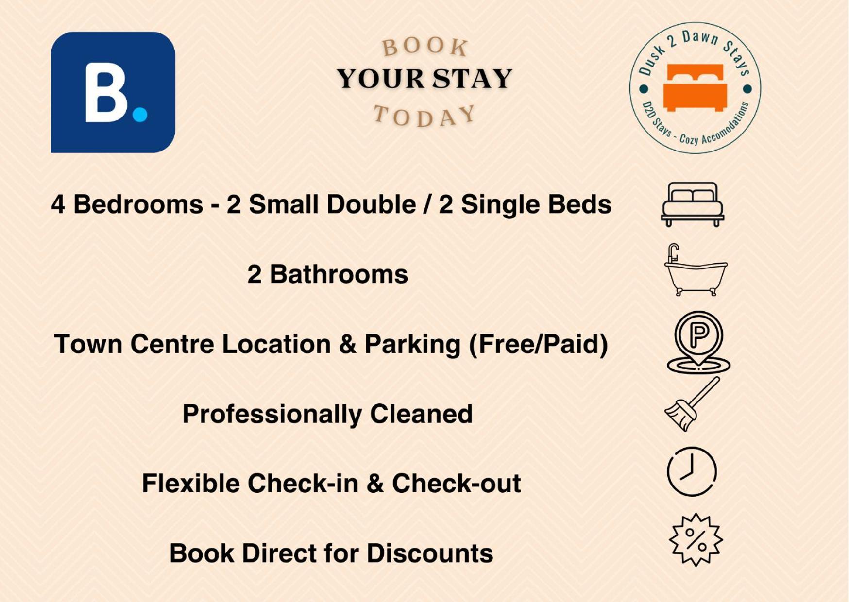 4 Bedroom, 2 Bath In Newcastle Town Centre Екстериор снимка